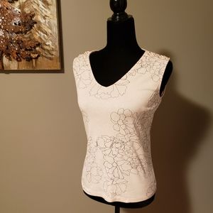 EUC - Sleeveless top Size XS
